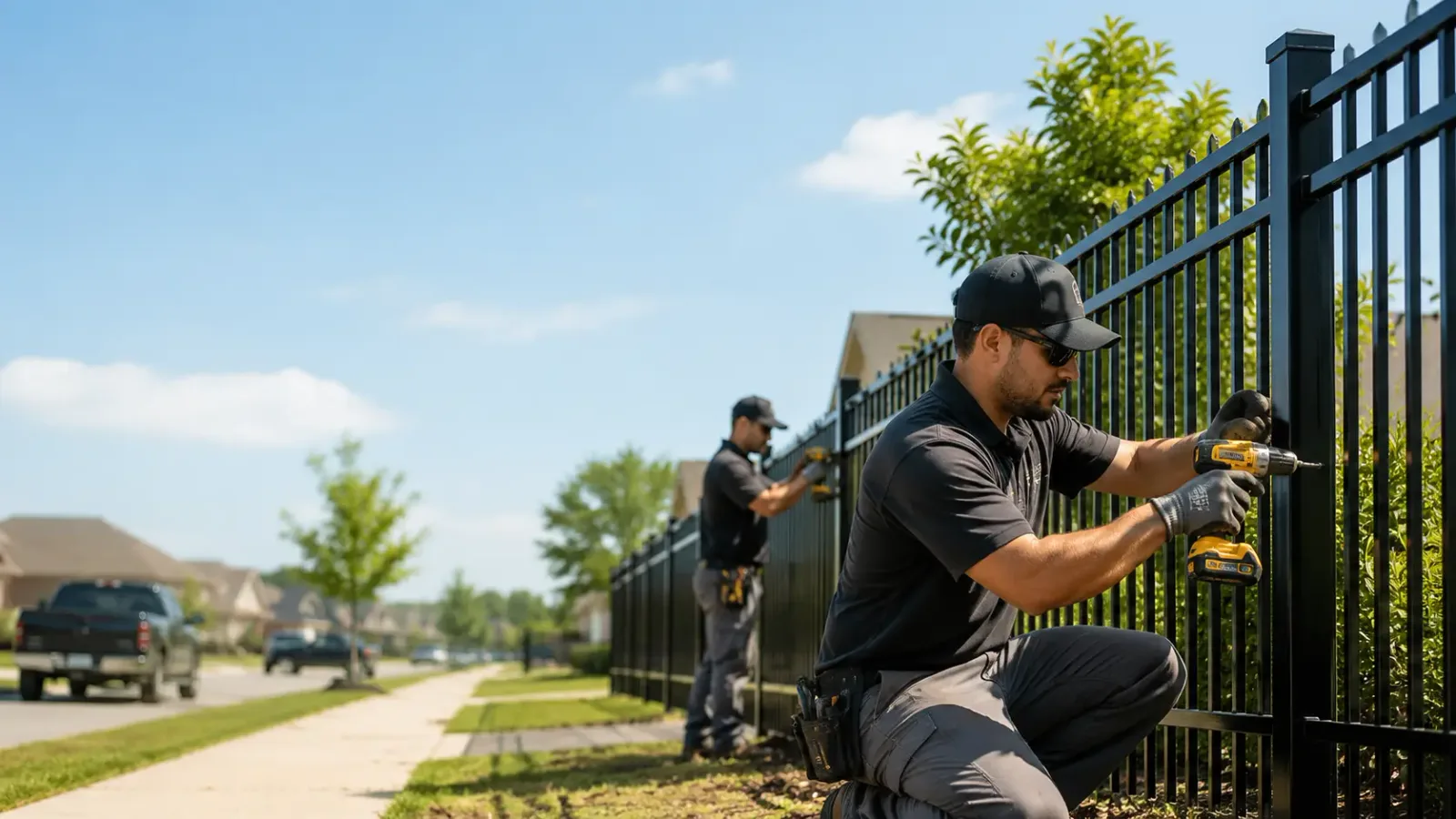 Metal Fence Installation in Norman, NC